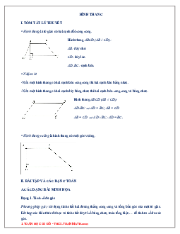 Chuyên đề hình thang