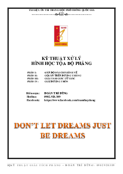 Kĩ thuật xử lí hình học tọa độ phẳng – Đoàn Trí Dũng