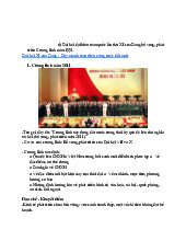 Tài liệu ôn tập LSĐ/. Trường đại học Nguyễn Tất Thành