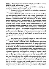 Bài tập tự luận môn Lịch sử Đảng | Đại học Nội Vụ Hà Nội