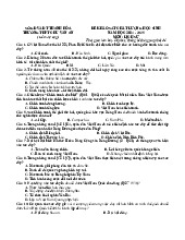 Đề thi thử tốt nghiệp môn Sử năm 2025 THPT Chu Văn An giải chi tiết