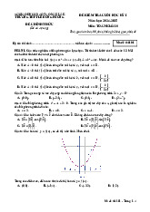 Đề cuối học kỳ 1 Toán 10 năm 2024 – 2025 trường THPT Lê Hồng Phong – Đắk Lắk