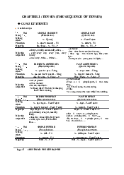 Chuyên đề 1: Sự kết hợp thì - English A2| Đại học Sư Phạm Hà Nội