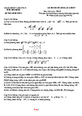 Đề Thi Tuyển Sinh 10 Toán Chuyên Sở GD Ninh Bình 2025-2026 Có Đáp Án