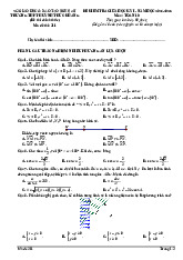 Đề giữa học kỳ 1 Toán 10 năm 2024 – 2025 trường THPT Huỳnh Thúc Kháng – Nghệ An