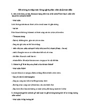 Đề cương ôn tập Môn Công nghệ phần mềm | Đại học Mỹ thuật Công nghiệp