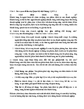 Đại cương môn Quản trị khách sạn - Trường Đại học lao động -  xã hội.