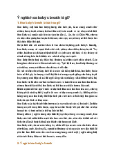 Ý nghĩa hoa baby's breath là gì?