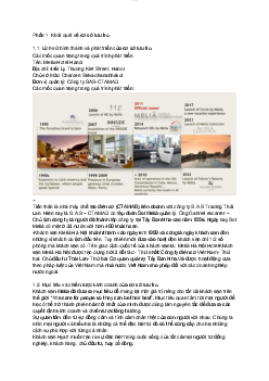 Bài tập phân tích tài chính Khách sạn Melia Hà Nội | Học viện Ngân Hàng