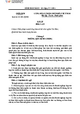 Luật phá sản - Luật kinh doanh - ngành Tài chính