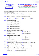 Đề ôn tập cuối chương hàm số lượng giác và phương trình lượng giác