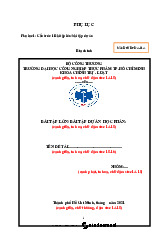 Phụ Lục Bài Tiểu Luận - HUFI - Thông Tin và Tiêu Chí Đánh Giá