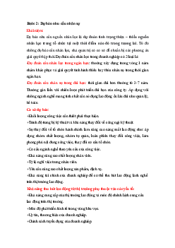 Tài liệu về dự báo nhu cầu nhân sự