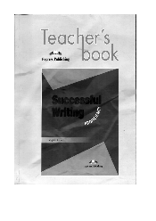 Successful Writing Proficiency. Teachers Book - Ielts Writing | Trường Đại học Sư Phạm Hà Nội