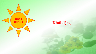 Giáo án điện tử Toán 6 Bài 6 Cánh diều: Hình có tâm đối xứng (tiết 2)