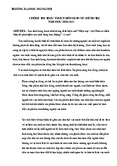 Chủ đề thi trực tuyến môn Kinh tế chính trị | Trường đại học Mở Hà Nội