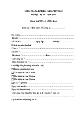 Mẫu giấy xác nhận công tác. Trường Đại học Kinh tế – Luật, Đại học Quốc gia Thành phố Hồ Chí Minh