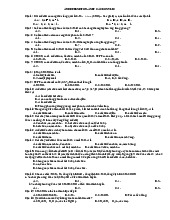 Bài tập trắc nghiệm về Anđehit - Xeton - Axit cacboxylic | Môn Hóa Đại Cương - Đại học Xây Dựng Hà Nội