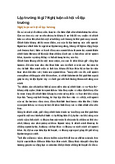 Lập trường là gì? Nghị luận xã hội về lập trường