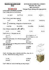 Đề tham khảo cuối kì 1 Toán 7 năm 2024 – 2025 phòng GD&ĐT Bình Thạnh – TP HCM