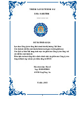 Nghiên cứu trường hợp Công ty UFO | Bài thảo luận Marketing căn bản