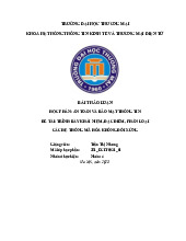 Trình bày khái niệm, đặc điểm, phân loại các hệ thống mã hóa không đối xứng | Bài Thảo Luận Học Phần: An Toàn và Bảo Mật Thông Tin
