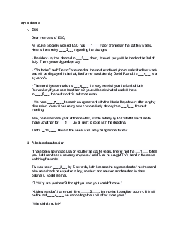 9 Open cloze tests khó