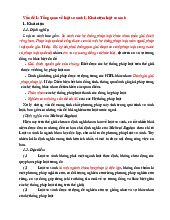 Tiêu chí và khái quát về luật so sánh hệ thống pháp luật môn Luật so sánh | Trường Đại học Luật Hà Nội
