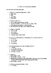 Đề cương môn Pháp luật đại cương - trường đại học kinh tế- tài chính thành phố Hồ chí minh