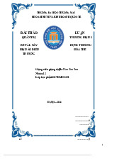 Xây Dựng Thương Hiệu Áo Điều Hòa Thế Thượng | Bài thảo luận quản trị thương hiệu