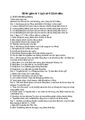 Đề thi Lịch sử 8 giữa học kì 1 sách Cánh Diều