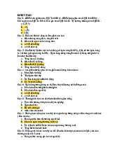 Bài Tập Trắc Nghiệm Môn Kinh tế vĩ mô | Đại học Kinh Tế Quốc Dân