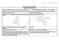 Dược Liệu Chứa Alkaloid | Đại học Dược Hà Nội