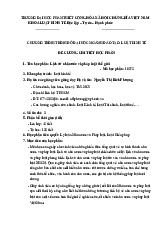 Đề cương chi tiết học phần Lịch sử nhà nước và pháp luật thế giới