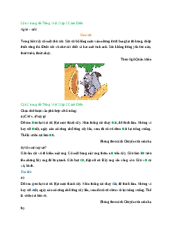 Giải SGK môn Tiếng việt 2 - Bài 26: Nghe - viết: Con sóc (4) | Cánh Diều