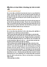 Mẫu đơn xin học thêm ở trường, tại nhà và cách viết