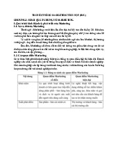 Khái Niệm và Vai Trò Môn Truyền thông Marketing tích hợp | Đại học Gia Định
