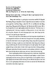 Bài tập môn Pháp luật và đạo đức báo chí - truyền thông | Học viện Báo chí và Tuyên truyền