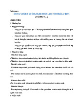 Giáo án ôn tập Chủ đề 3: Công nghệ thức ăn chăn nuôi | Công Nghệ 11 sách Cánh Diều