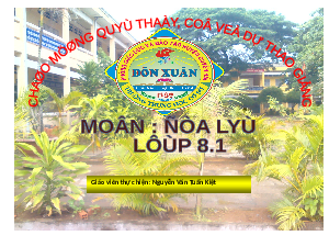 Bài giảng điện tử Địa Lý 8 Bài 8 Chân trời sáng tạo: Đặc điểm thủy văn