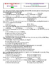 Đề ôn thi TN Lịch Sử 2025 bám sát minh họa giải chi tiết-Đề 24