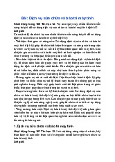 Giải SGK Tin học 12 Kết nối tri thức Bài 19: Dịch vụ sửa chữa và bảo trì máy tính