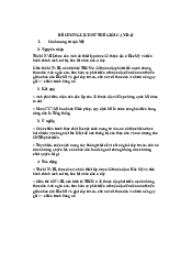 Đề cương Lịch sử thế giới cận đại | Lịch sử Đảng | Đại học Khoa học tự nhiên, Đại học quốc gia Hà Nội