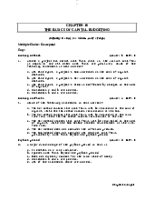 Chapter 10 The Basics of Capital Budgeting - Quản lý tài chính | Trường Đại học Hà Nội