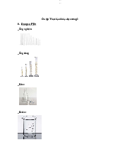 Ôn tập Thực hành hóa đại cương 2 - Hóa Đại cương 2 | Trường Đại học Khoa học Tự nhiên, Đại học Quốc gia Thành phố Hồ Chí Minh