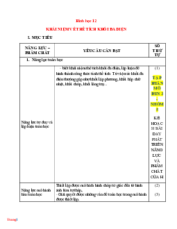 Bài Tập Cuối Khóa Mô Đun 3 Môn Toán THPT