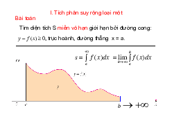 Tích phân suy rộng loại 1- Giải tích 1| Trường đại học Bách Khoa, Đại học Đà Nẵng