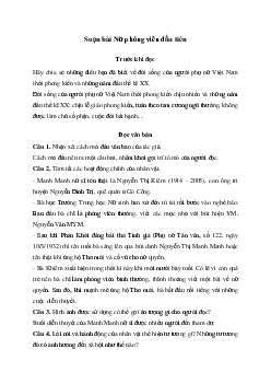 Soạn bài Nữ phóng viên đầu tiên Kết nối tri thức