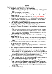 Ôn  tập thi cuối kì - Pháp luật đại cương | Trường Đại học Ngoại ngữ, Đại học Đà Nẵng