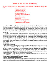 Phân tích Nói với con (Y Phương) - Ngữ Văn 9